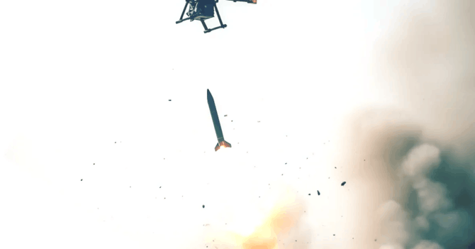 „Frankenburg Technologies“ nuotr./Raketa „Mark 1“