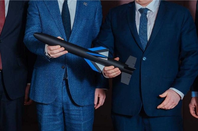 „Frankenburg Technologies“ nuotr./Raketa „Mark 1“