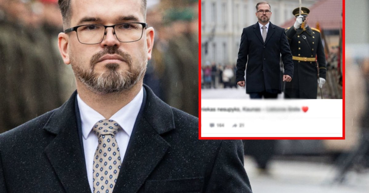 Krašto apsaugos ministerijos įrašas po Roberto Kauno paskyrimo – sukėlė audrą: „Kokia gėda, trinkit greičiau!“ | Vardai