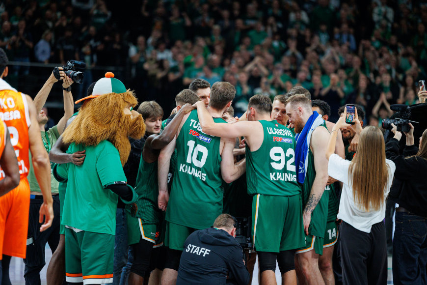 Eriko Ovčarenko / BNS nuotr./Rungtynių akimirka