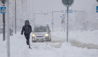 Lenkijos sinoptikai įspėja dėl labai pavojingų orų: gali priversti iki pusės metro sniego