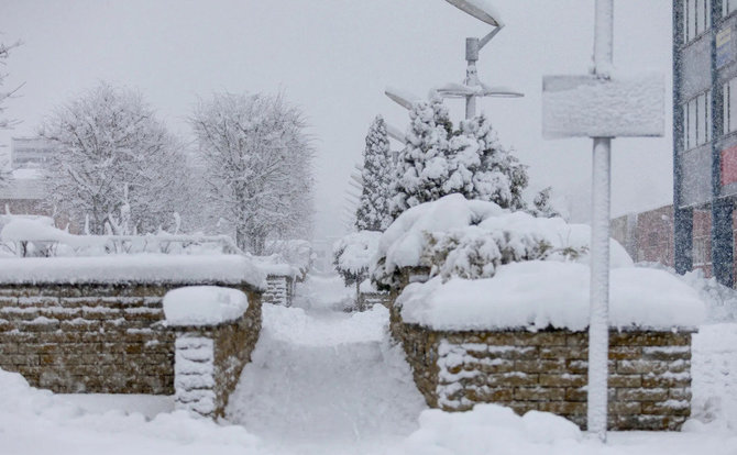 Ain Liiva/ „Postimees“/Sniegas Estijoje