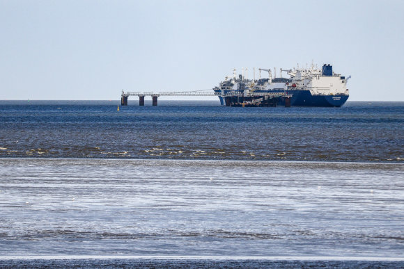 M.Baranausko nuotr./SGD terminalas Vilhemshafeno uoste, Vokietijoje