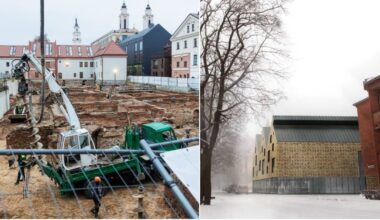 Atgijo statybų darbai Kauno „pompėjoje“ – koks likimas laukia atkasto istorinių rūsių komplekso?