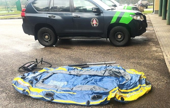 VSAT nuotr./Sulaikymas, bylos įkalčiai