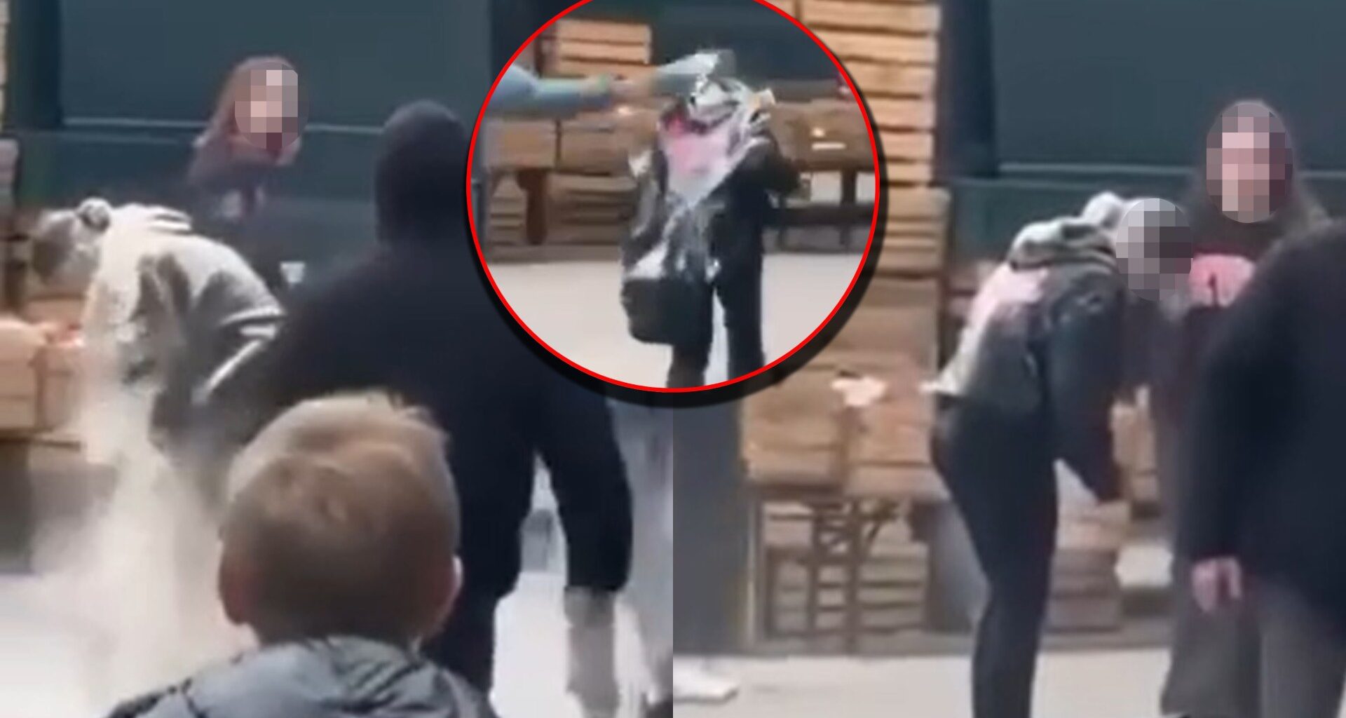 Prie gimnazijos – vieša egzekucija paauglei