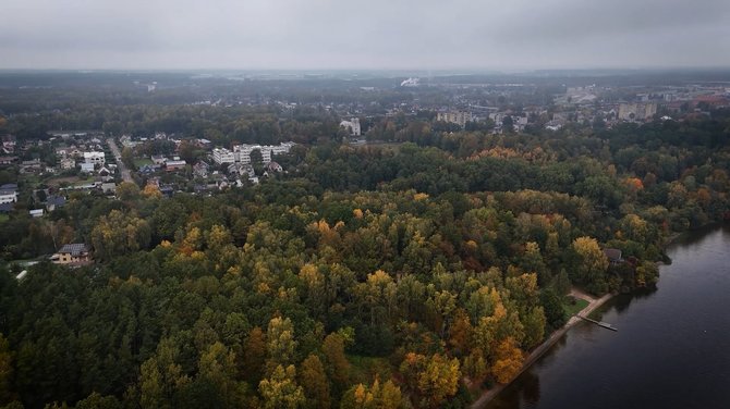 Vaido Pilkausko/„Kas vyksta Kaune“ nuotr./Buvusios R.Gursko šeimos žemės Kaune