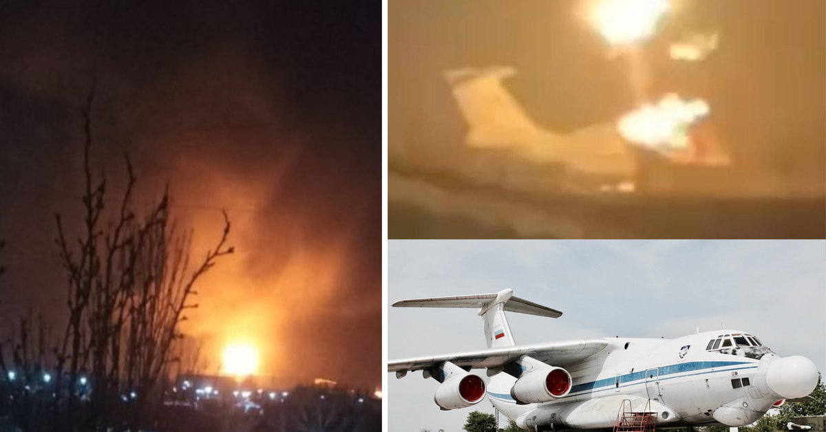 Šaltinis: Ukraina galimai supleškino vieną iš dviejų unikalių Rusijos lėktuvų A-60