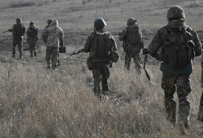 Ukrainos kariai / GENYA SAVILOV / AFP