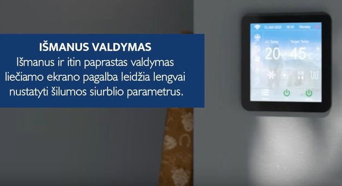 Organizacijos nuotr./Už šilumą nori mokėti mažiau: senus katilus gyventojai keičia šilumos siurbliais, o su dotacijomis įrangai sutaupo net iki 90%
