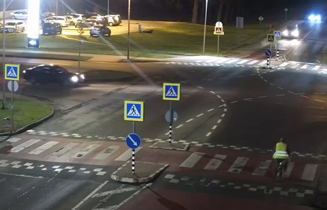 Kadras iš filmuotos medžiagos/Užfiksuotas epizodas