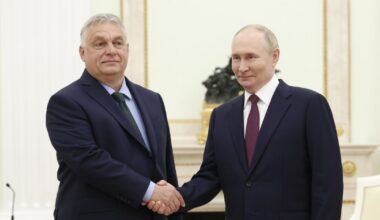 Viktoras Orbanas vyksta pas Putiną į Maskvą