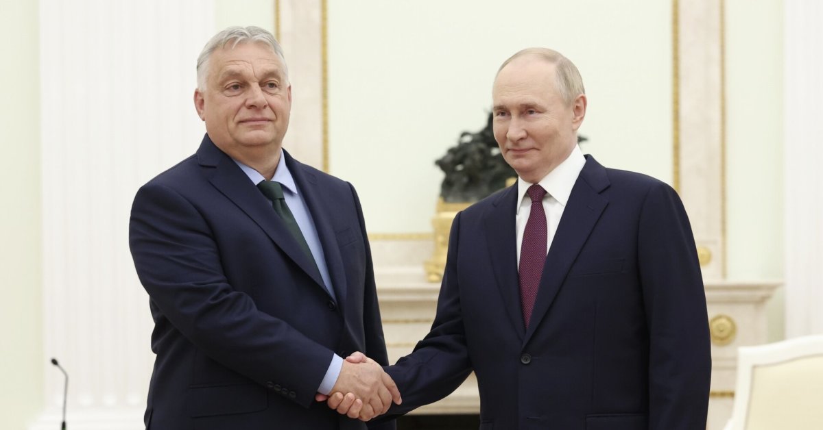 Viktoras Orbanas vyksta pas Putiną į Maskvą