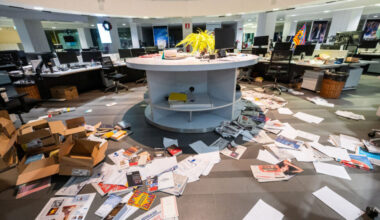 Italijos politikai po vandalų išpuolio išreiškė paramą laikraščiui