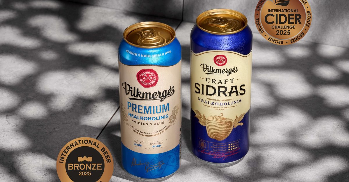 „Vilkmergės“ alaus ir sidro sėkmė tarptautiniuose konkursuose: net keturi medaliai | Verslas