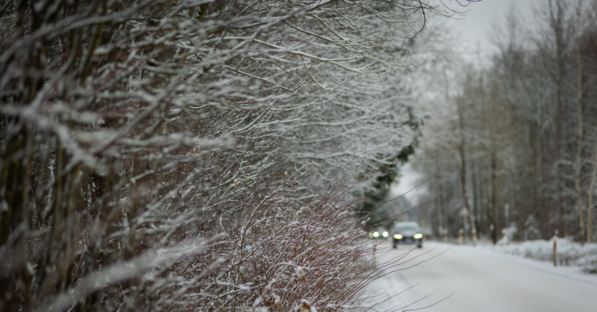 Per Lietuvą slenka nemalonūs orai: Alytuje pasipylė avarijos, meteorologai paskelbė, kur daugiausia prisnigs - 15min.lt