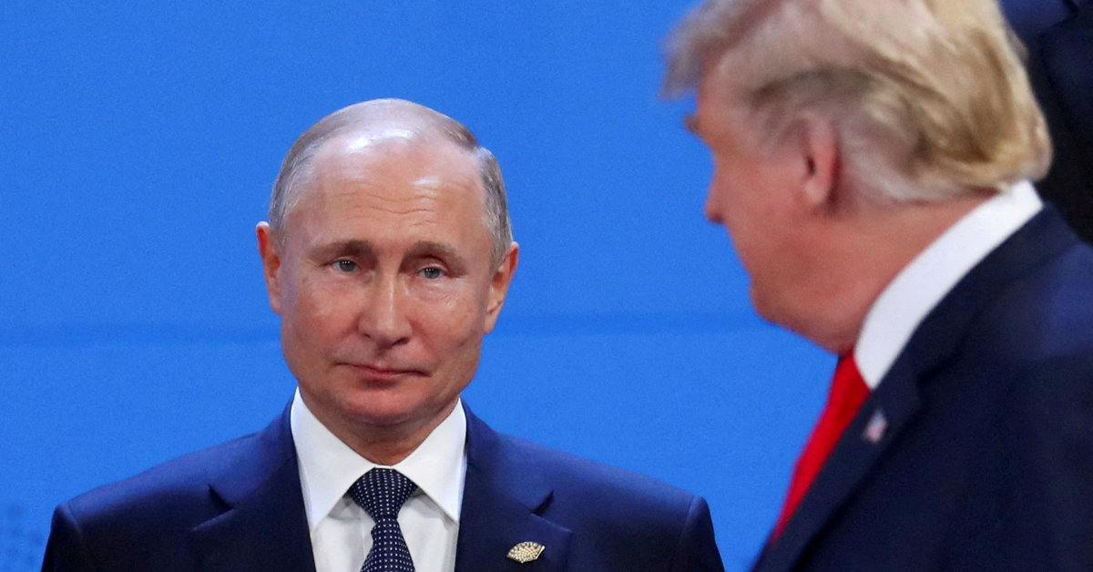 Karas Ukrainoje. Trumpas paaiškino, kodėl JAV sankcijos neprivers Putino nutraukti karo