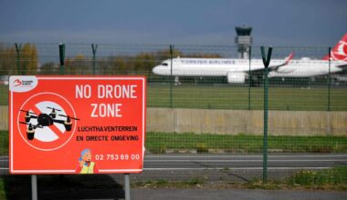 JK į Belgiją po pastebėtų dronų netoli oro uostų siunčia karinius ekspertus ir įrangą