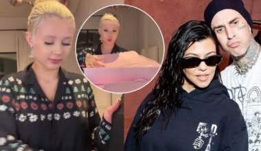 Iš Traviso Barkerio – nepadori dovana dukrai: pademonstravo vaizdo įraše