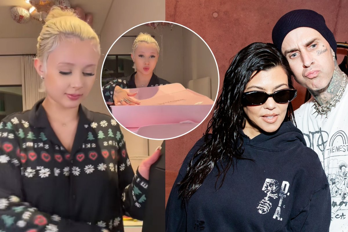 Iš Traviso Barkerio – nepadori dovana dukrai: pademonstravo vaizdo įraše