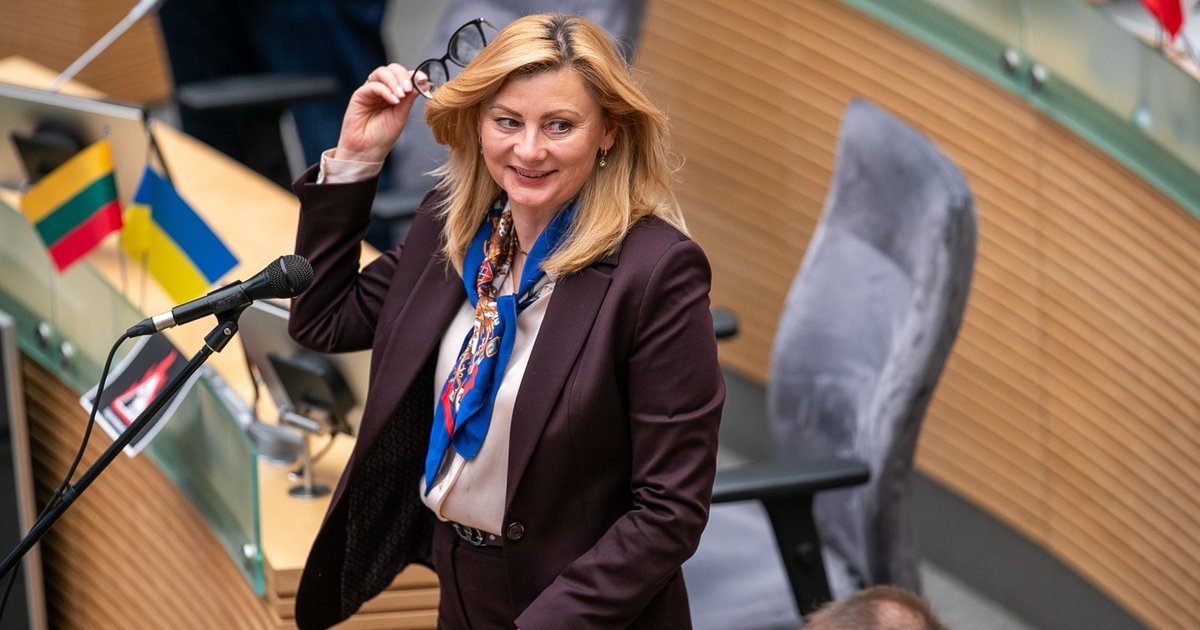 Tamašunienė: kitąmet planuojama įsteigti partnerystės registrą tos pačios lyties asmenims