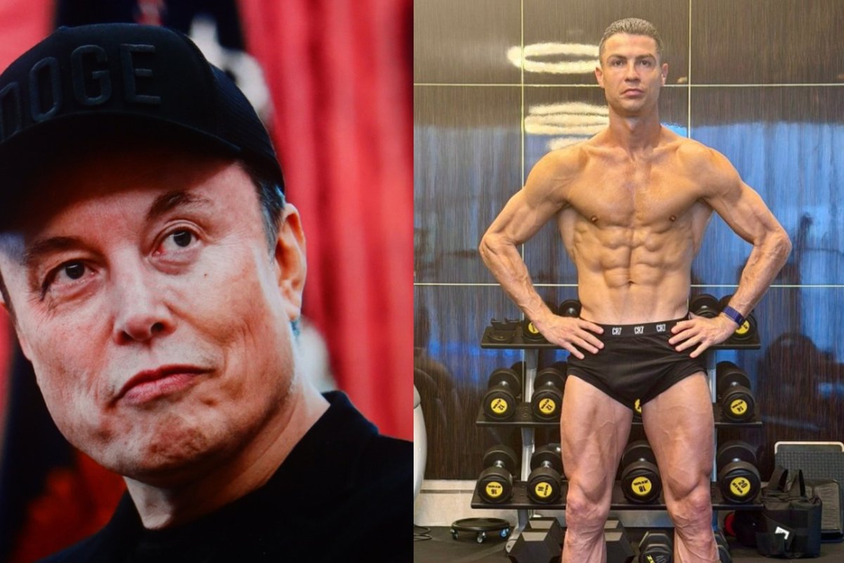 Į Cristiano Ronaldo šmaikščiai reagavo ir Elonas Muskas