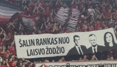 „Ryto“ ir „Žalgirio“ fanai siuntė žinutę šalies politikams