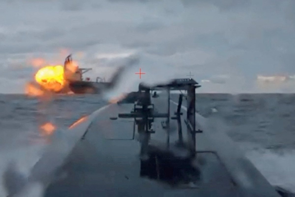 Žiniasklaida: Ukraina vėl atakavo tanklaivį Juodojoje jūroje