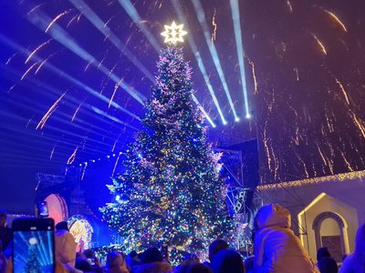 Kalėdų eglės įžiebimas Klaipėdoje