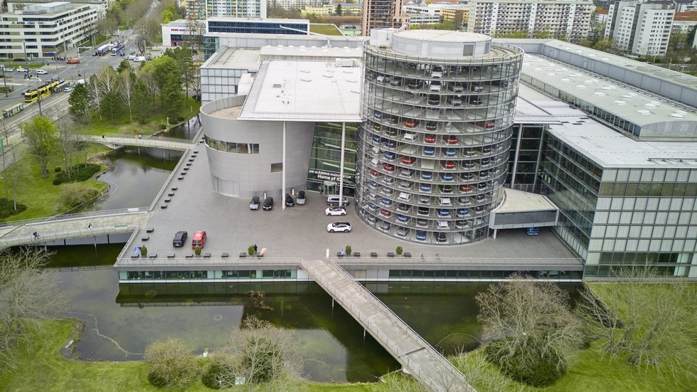 „Volkswagen“ gamykla Dresdene (nuotr. gamintojo)