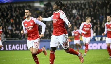 „Arsenal“ Čempionų lygoje iškovojo šeštąją pergalę, „Bayer“ su „Newcastle Utd“ ir „Borussia“ su „Bodo/Glimt“ išsiskyrė taikiai