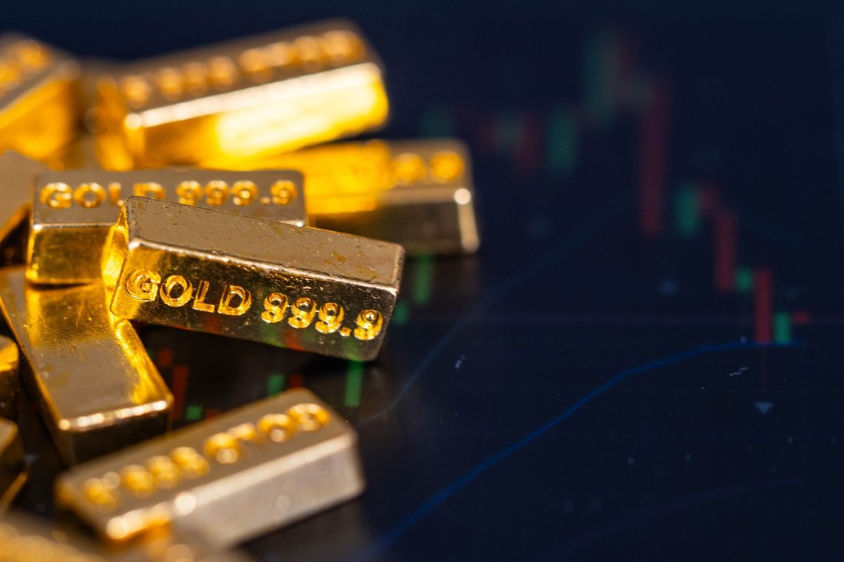 Aukso kaina pasiekė rekordines aukštumas