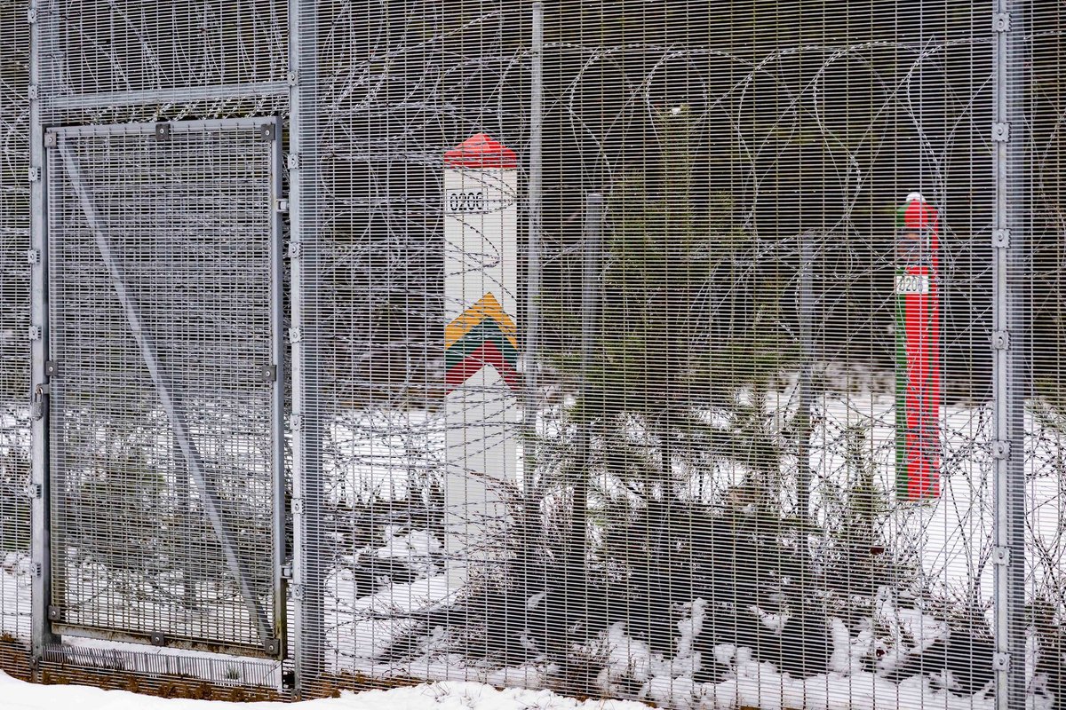 VSAT: šeštadienį pasienyje su Baltarusija apgręžti 4 neteisėti migrantai