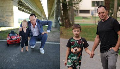 Mindaugas Mickevičius-Mino globoja berniuką kaip tėvas