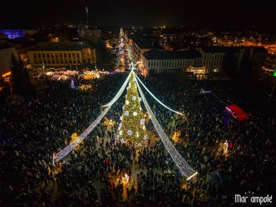 Marijampolės Kalėdų eglės