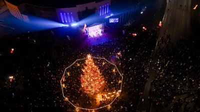 Mažeikių Kalėdų eglė