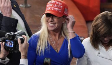 Su Trumpu susipykusi Marjorie Taylor Greene išsisakė sensacingame interviu