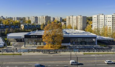 Vilniaus šiaurėje – naujas A+ energinės klasės automobilių centrų kompleksas su požemine saugykla
