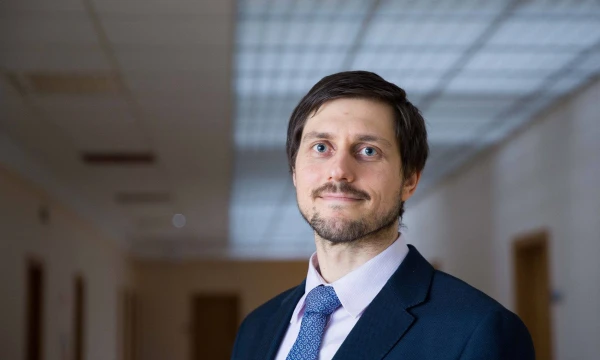 Lietuvos Nacionalinio koordinacinio centro (NKC) pirmininkas, advokatas Andrius Bambalas.