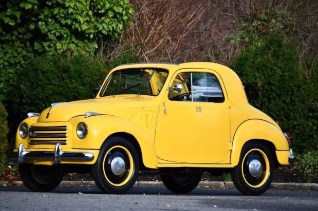 „Fiat 500 Topolino“ -  mažas
automobilis, didelė revoliucija