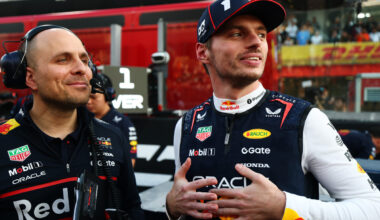 M. Verstappenas: būdamas vadovu, aiškiai nustatyčiau, kuris vairuotojas yra numeris vienas