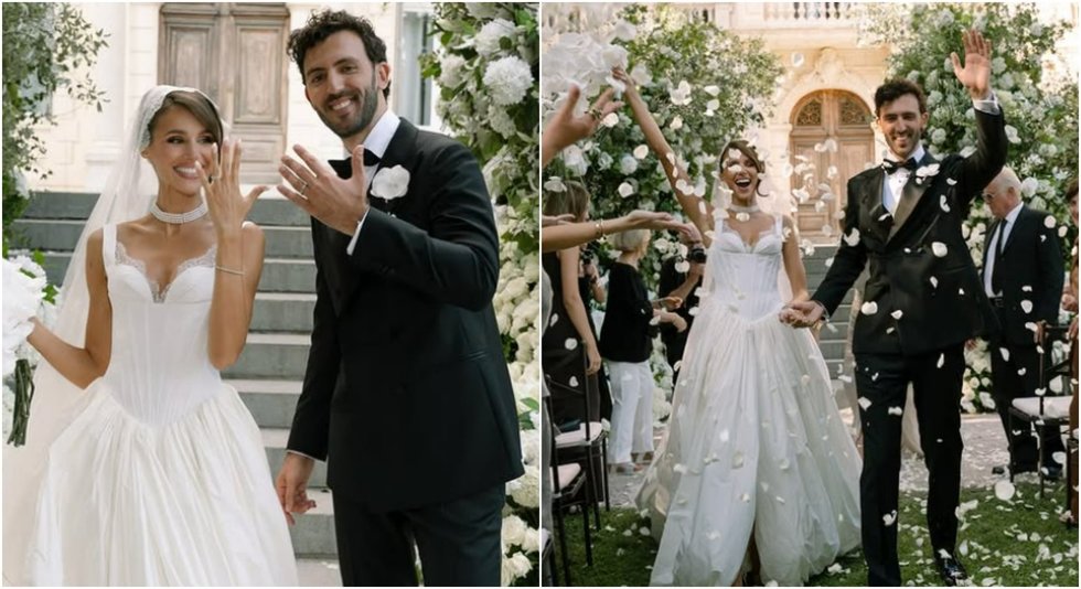 Deimantės Kazėnaitės vestuvės (nuotr. Instagram)