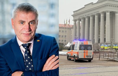 Greitoji medicinos pagalba Seime: Kęstučiui Vilkauskui sušlubavo sveikata