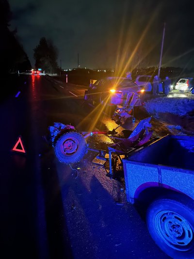 avarija Vilniaus rajone 