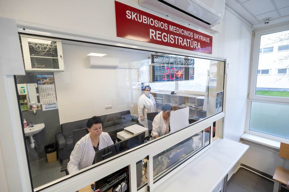 Skubios pagalbos kabinetas (nuotr. J. Kalinsko) (nuotr. Elta)