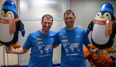 Justas Narkevičius ir Nerijus Pranckevičius grįžo į Lietuvą