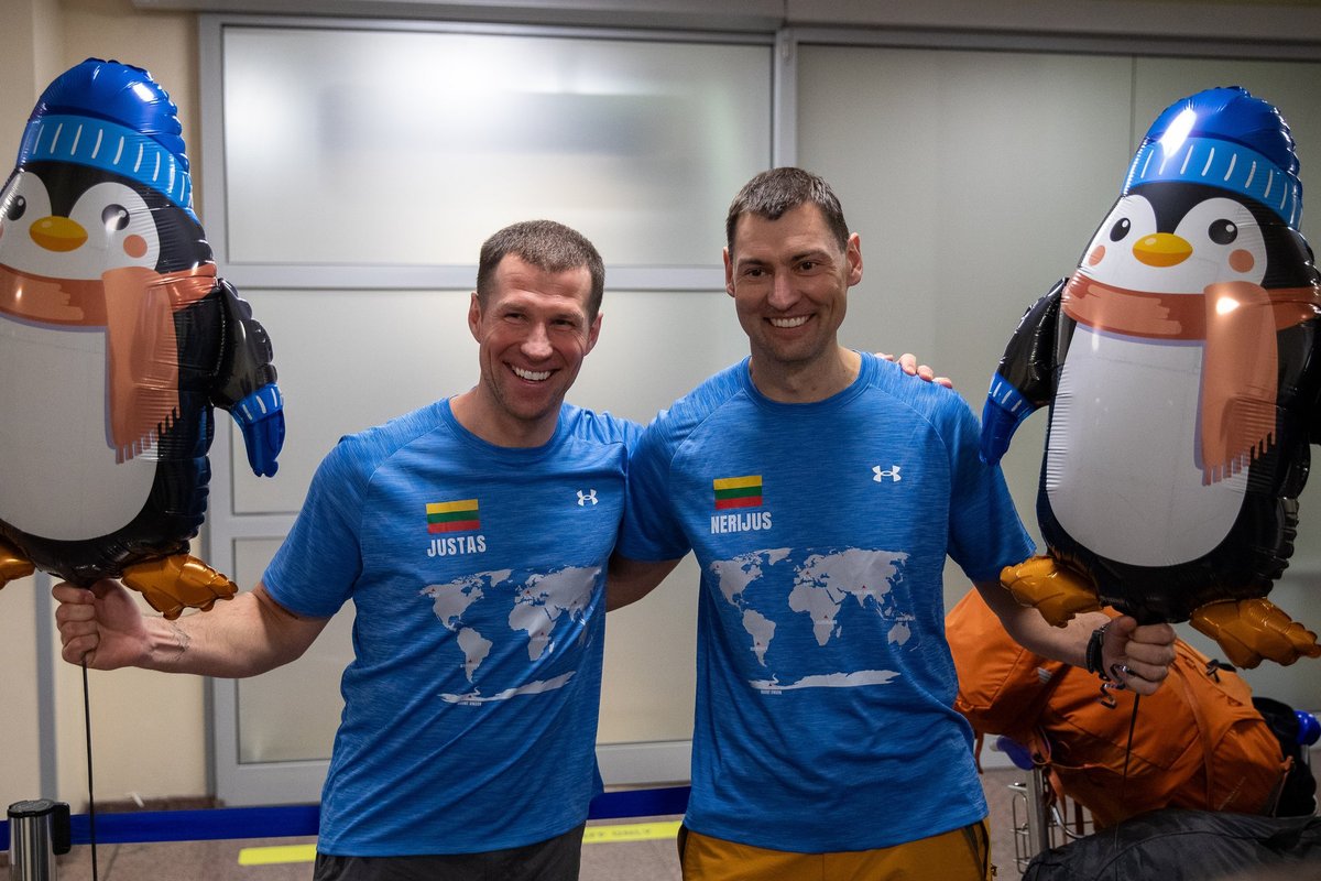 Justas Narkevičius ir Nerijus Pranckevičius grįžo į Lietuvą