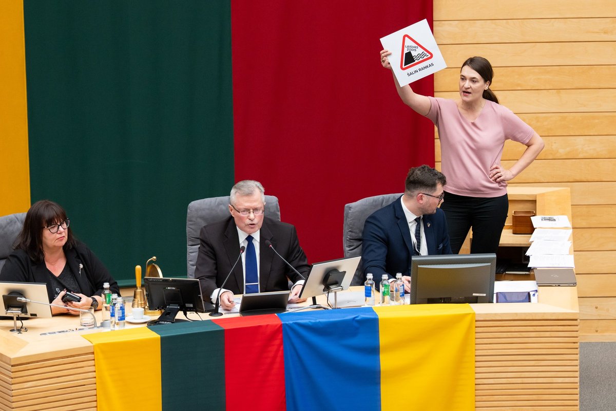 Seime teikiamos pataisos dėl LRT vadovo atleidimo
