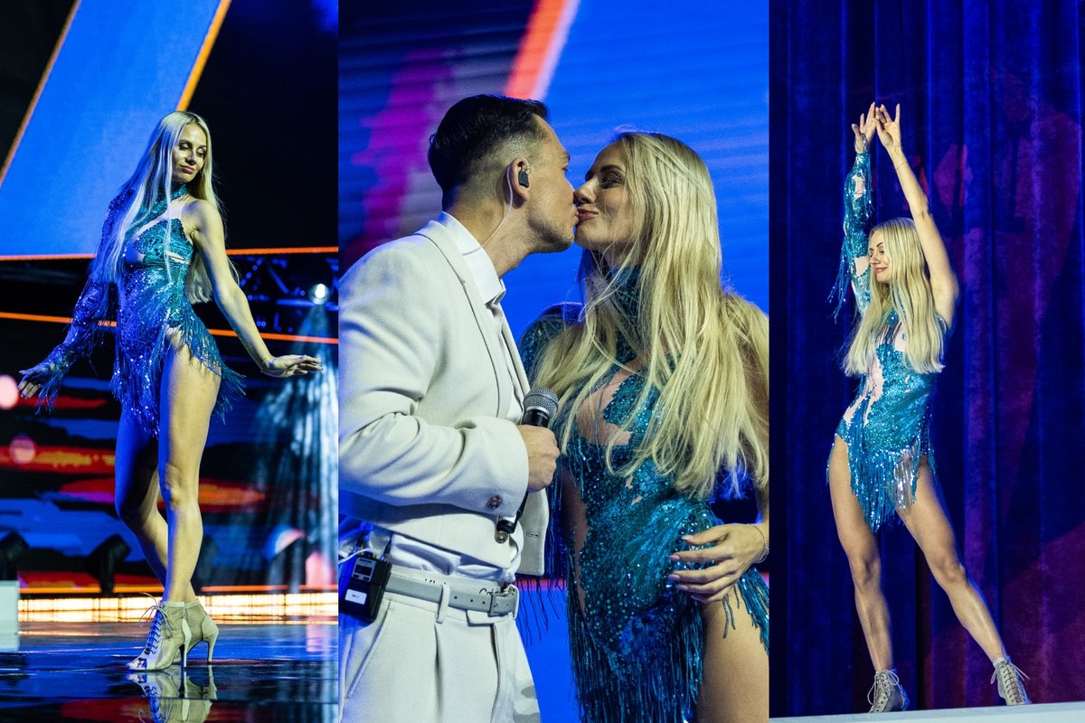 „Kelias į žvaigždes“ koncerte – grožiu nuginklavusi Deivido Basčio žmona: varvinau seilę ir sau pavydėjau