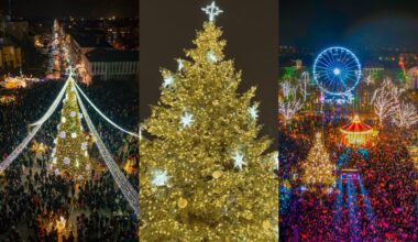 Panevėžys, Marijampolė ar Šiauliai: kuri kalėdinė eglė jums patinka labiausiai?